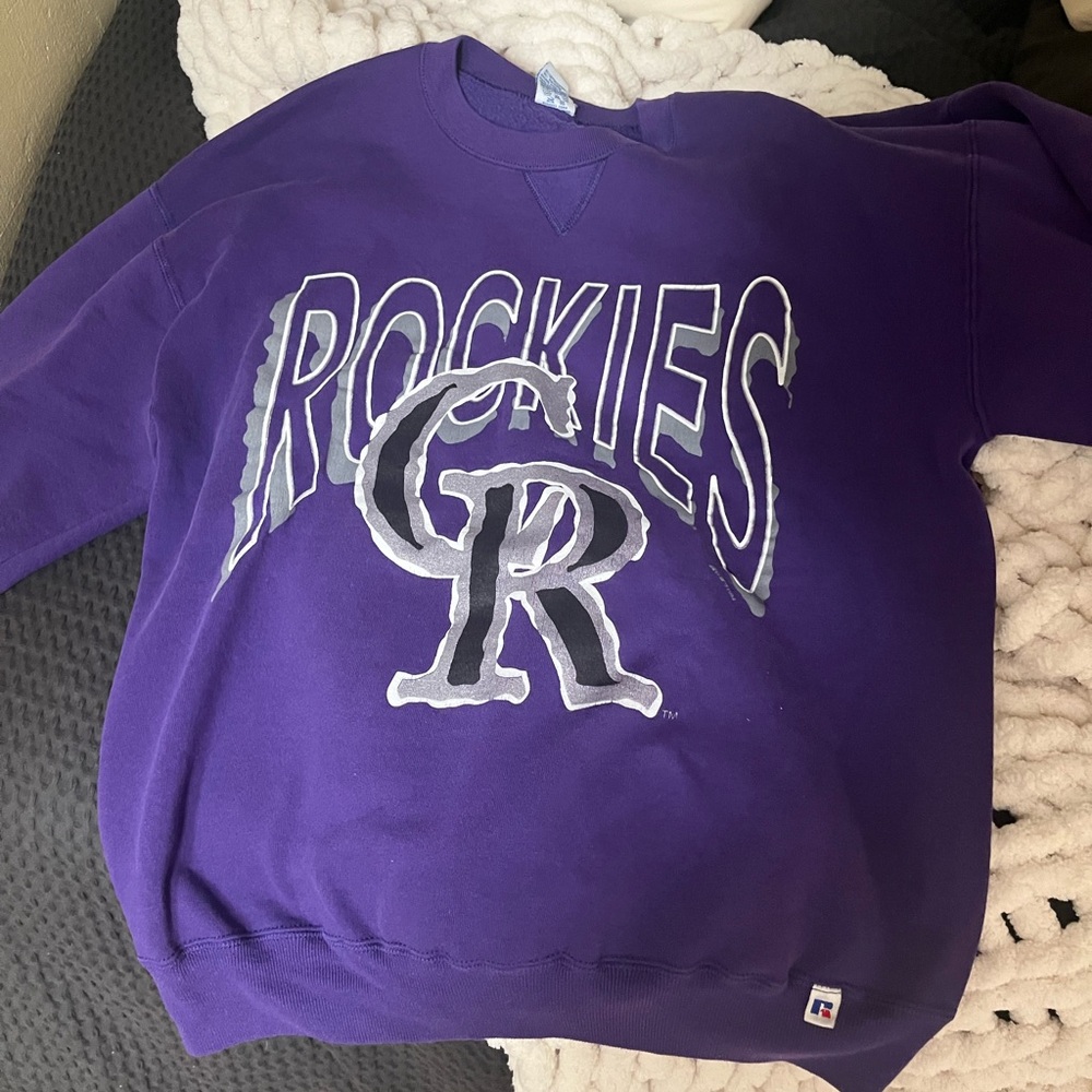 Vintage Colorado Rockies crewneck